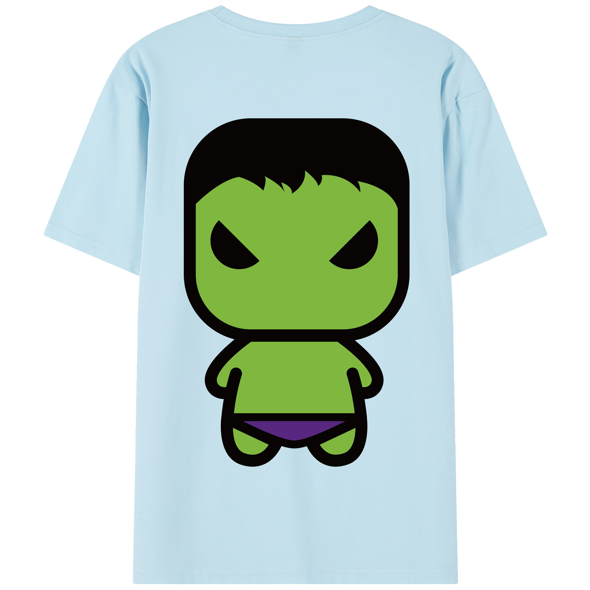 （画像用） アベンジャーズ The Avengers 綿100％半袖Tシャツ（背面プリント）